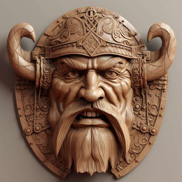 Viking Head 1